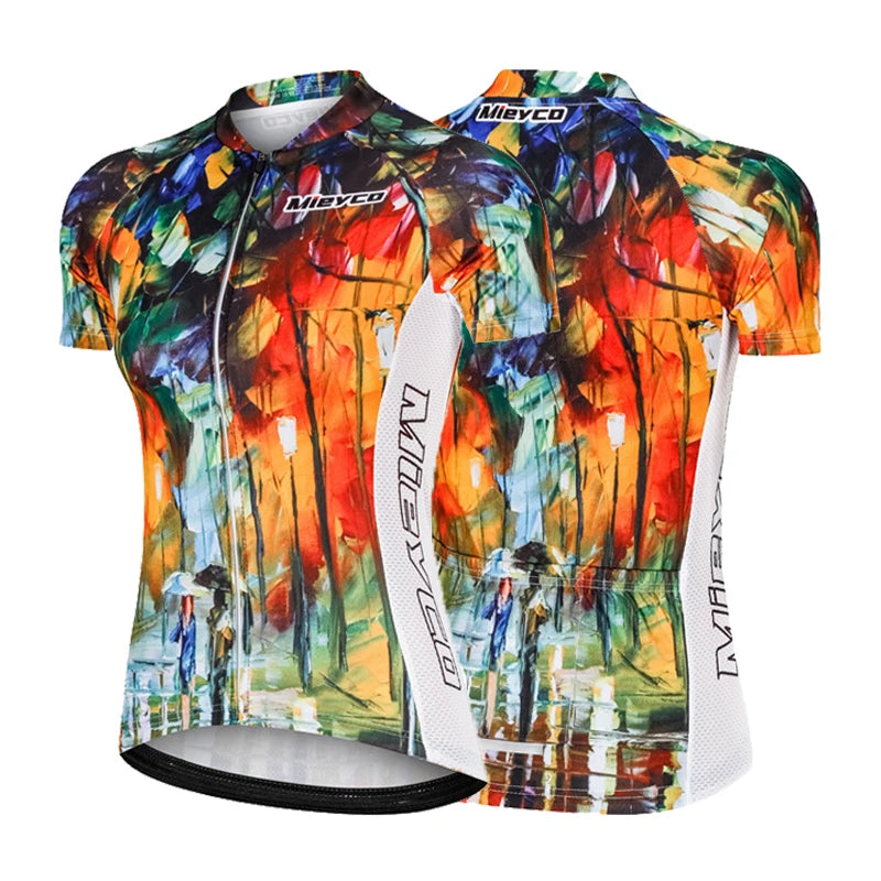 Mieyco Summer Jumpsuit Cycling Jersey Set Women'S Cycling Clothing Road Bike Gel Shorts Mountain Bike T-Shirt Team Clothes