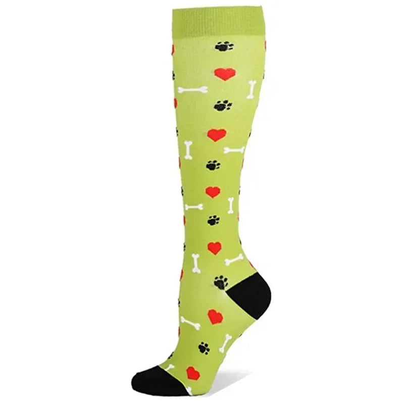 European and American Sports Compression Socks for Men and Women Outdoor Cycling Climbing Fitness Football Socks Mens Socks
