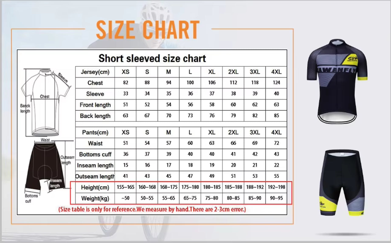 New Men'S Cycling Jersey Tops Summer MTB Bike Jersey Pro Bicycle Shirt Breathable Cycling Clothing Short Sleeve