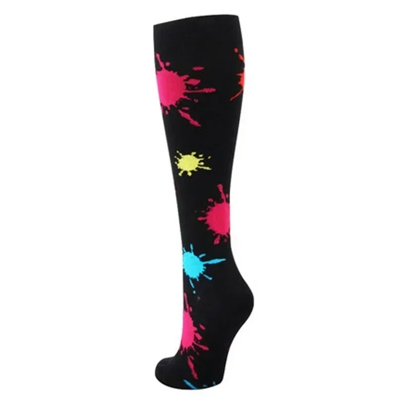 European and American Sports Compression Socks for Men and Women Outdoor Cycling Climbing Fitness Football Socks Mens Socks