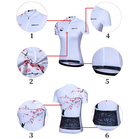 2025 Mieyco Women Short Sleeve Cycling Jerseys Motocross Bike Clothing Shirts MTB Quick Dry Bicycle Wear Ropa Ciclismo Hombre