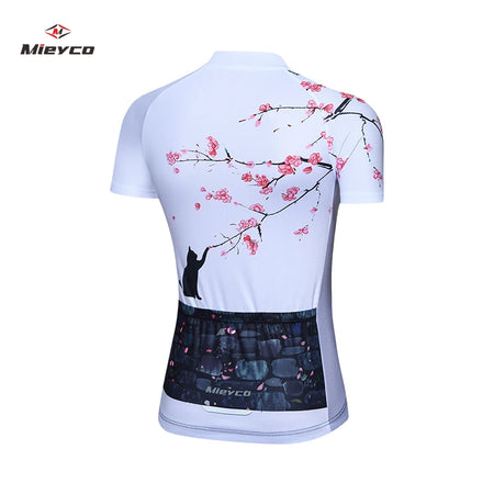 2025 Mieyco Women Short Sleeve Cycling Jerseys Motocross Bike Clothing Shirts MTB Quick Dry Bicycle Wear Ropa Ciclismo Hombre