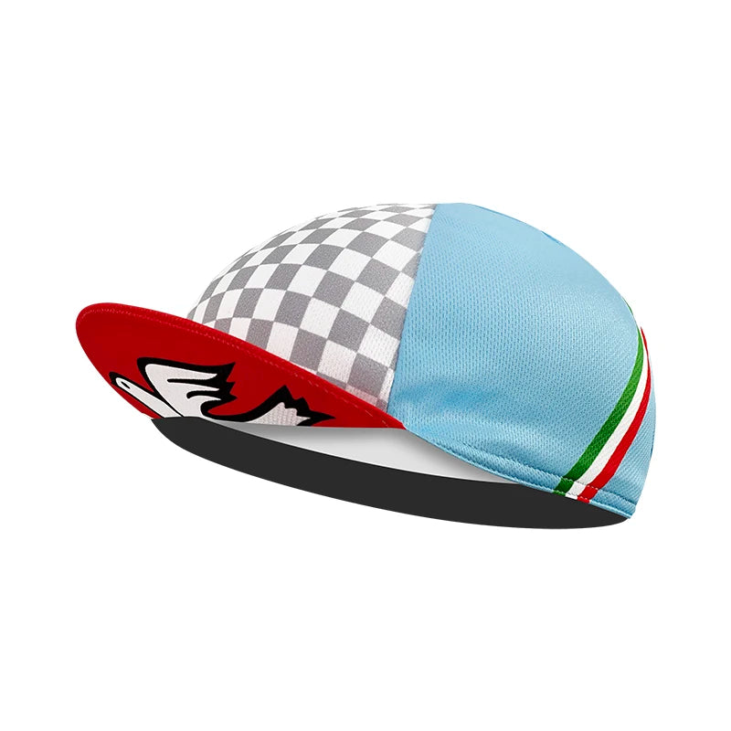 Polyester Quick Dry Cycling Men'S Caps Road Bike Sports Universal Size Summer Cool Cartoon Print