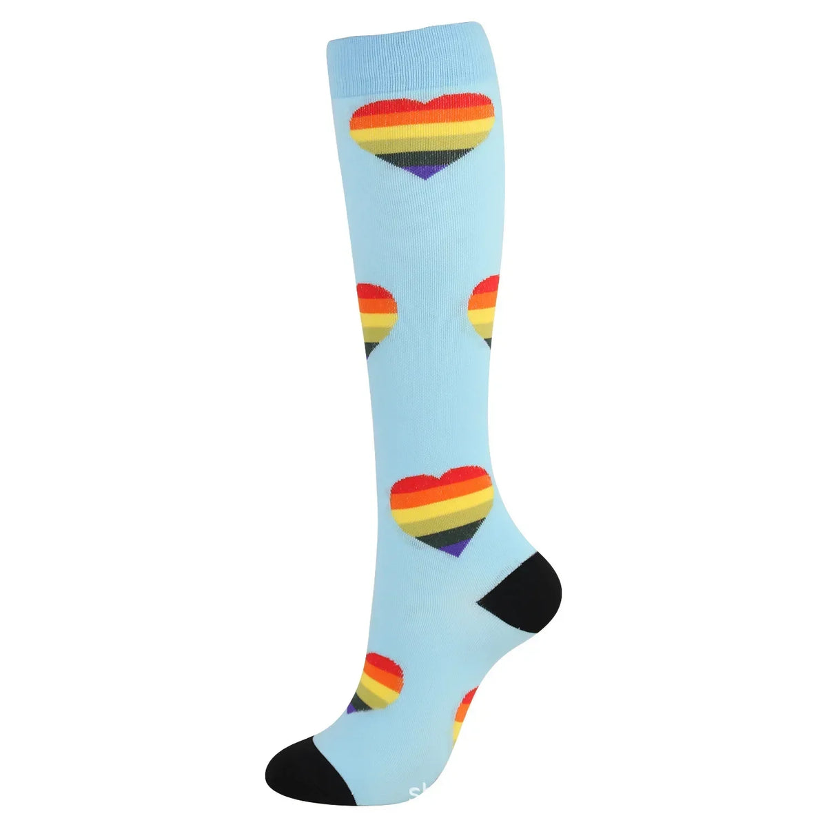 European and American Sports Compression Socks for Men and Women Outdoor Cycling Climbing Fitness Football Socks Mens Socks