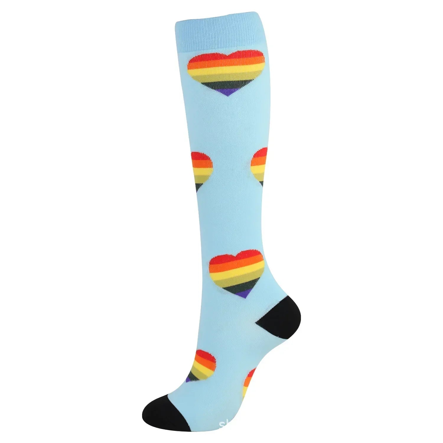 European and American Sports Compression Socks for Men and Women Outdoor Cycling Climbing Fitness Football Socks Mens Socks