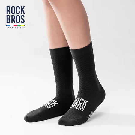 Cycling Socks Soothing Sport Socks Shock Absorbing Bike Socks Breathable Fabric High Elastic Outdoor Socks a Pair