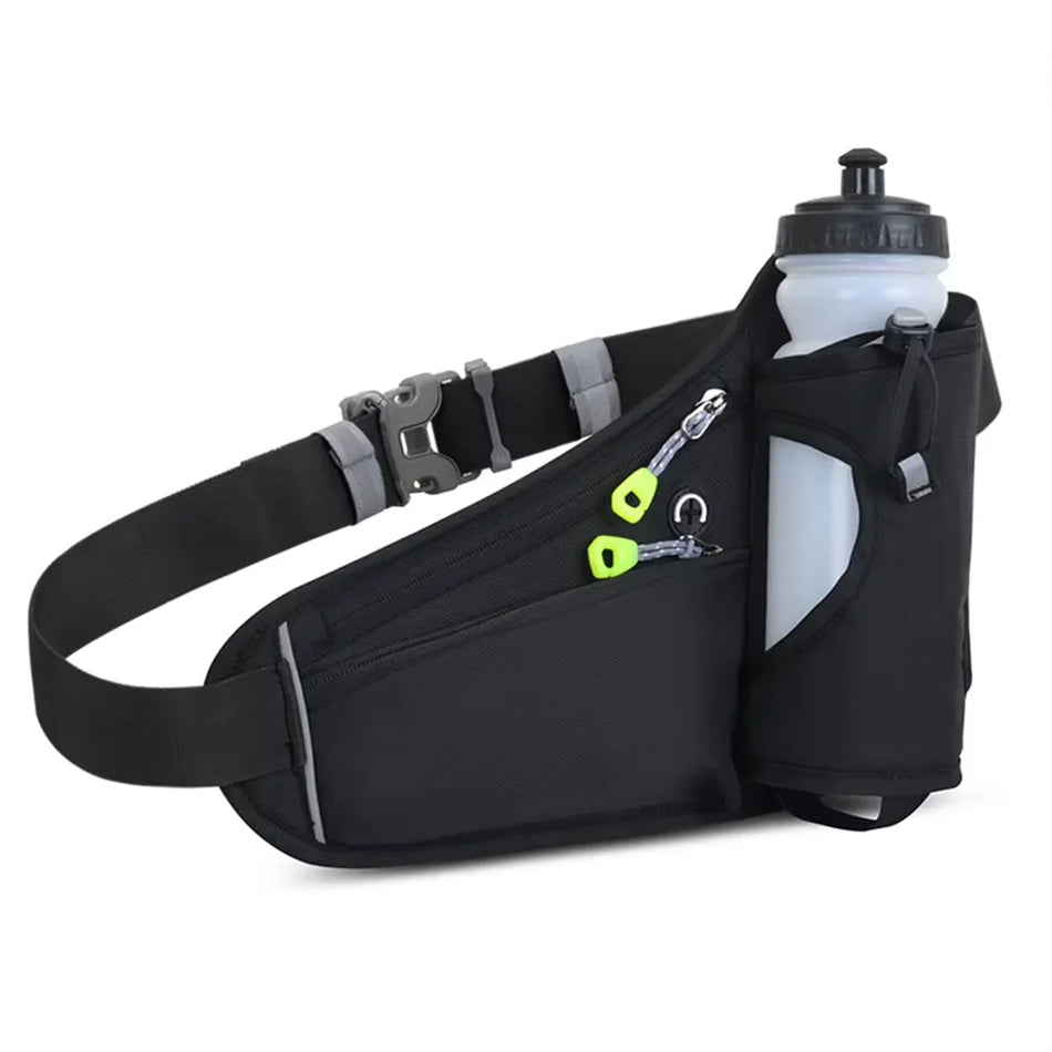 Running Waist Bags Water Bottle Holder Hydration Belt Bag Men Women