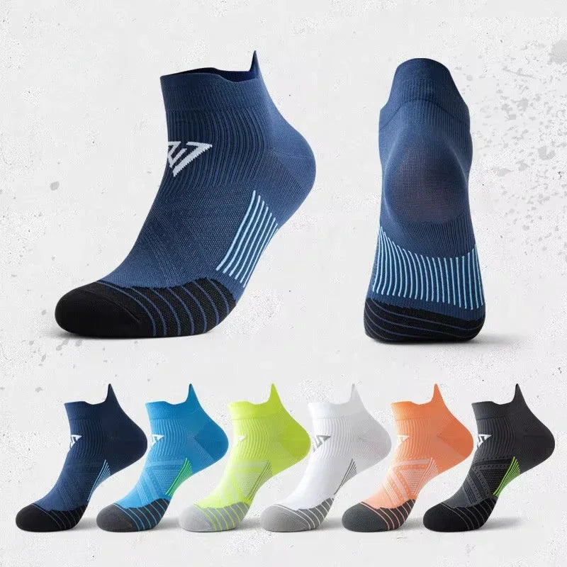 4pairs/Lot Woman Men's Socks Compression Breathable Basketball Sports
