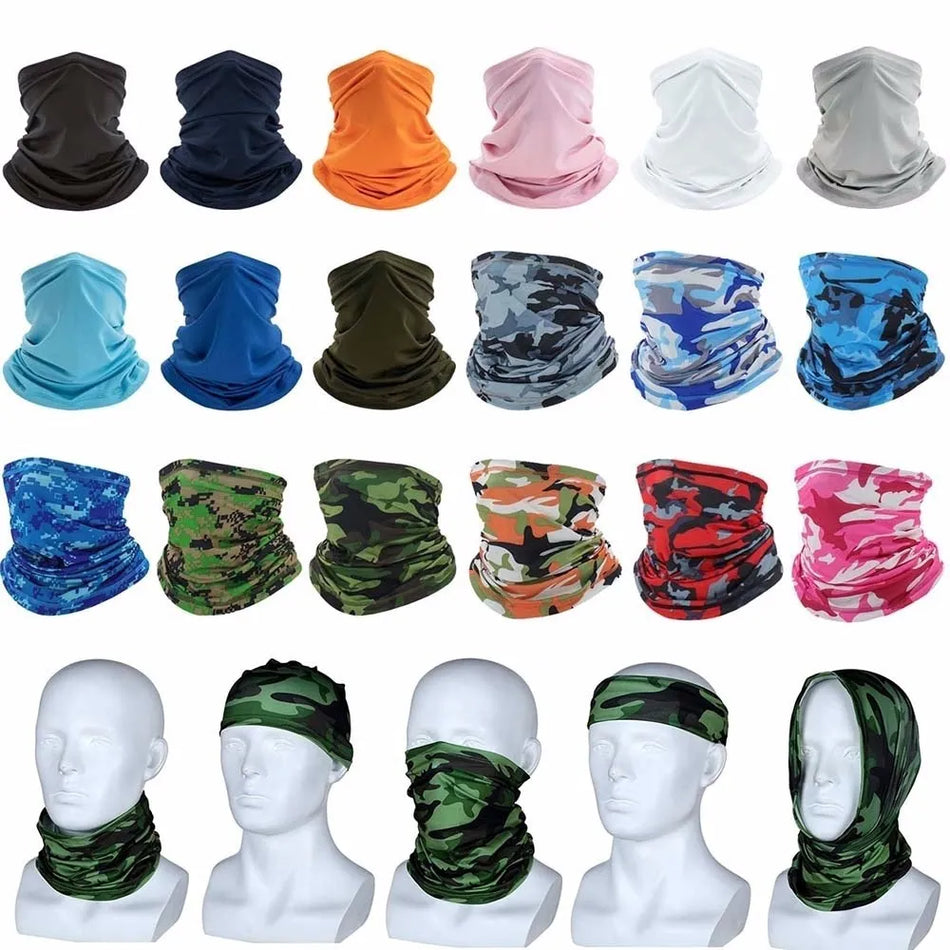 Multi-purpose Turban Riding Scarf Cycling Bandana Men Women Neck Cover
