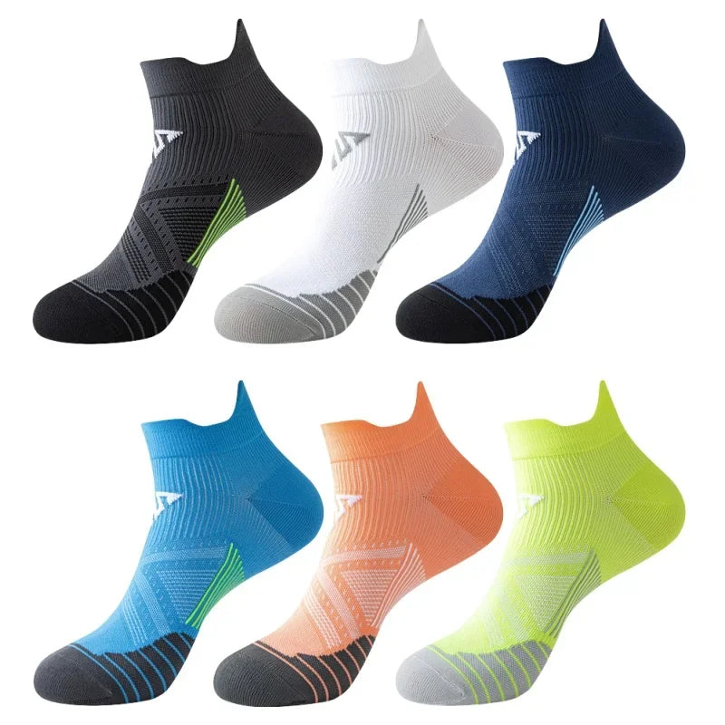 4pairs/Lot Woman Men's Socks Compression Breathable Basketball Sports