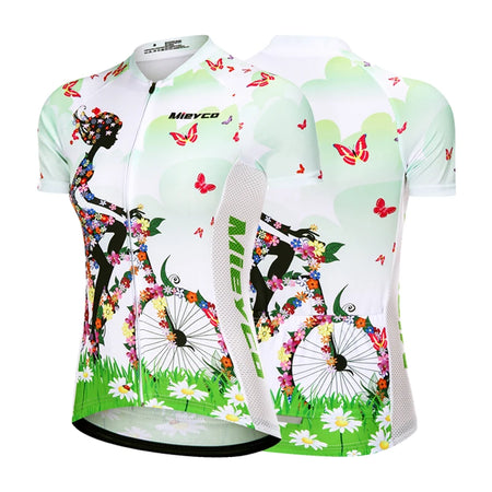 Mountain Bike Cycling Uniforms for Bicycle Go Pro, Retro Cycle Jersey, Mtb Shirt, Brazil Road Women Cycling Jersey