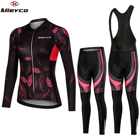 Jersey Cycling Suit Bicycles for Women Completo Women'S Clothing Go Pro Sepeda Mtb Conjunto Ciclismo Roadbike Bib Vtt Gel Pants