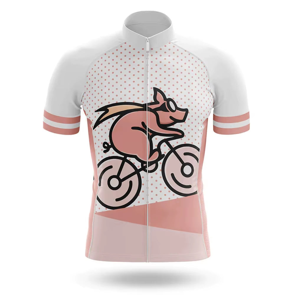 New Men'S Cycling Jersey Tops Summer MTB Bike Jersey Pro Bicycle Shirt Breathable Cycling Clothing Short Sleeve