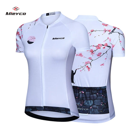 2025 Mieyco Women Short Sleeve Cycling Jerseys Motocross Bike Clothing Shirts MTB Quick Dry Bicycle Wear Ropa Ciclismo Hombre