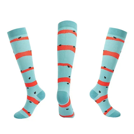 European and American Sports Compression Socks for Men and Women Outdoor Cycling Climbing Fitness Football Socks Mens Socks