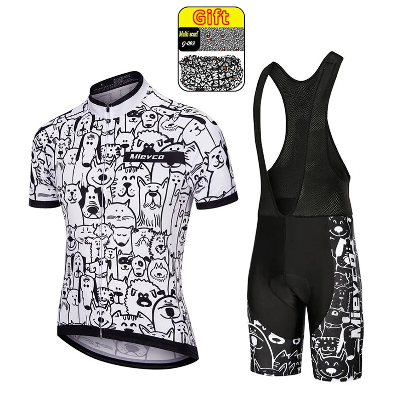Cycling Jersey Man MTB Race Cycling Clothing Set Mountain Bike Maillot Summer Ropa Ciclismo Cycling Clothes Bicycle Wear