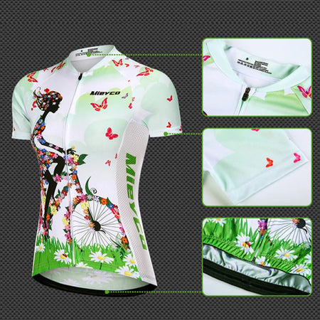 Mountain Bike Cycling Uniforms for Bicycle Go Pro, Retro Cycle Jersey, Mtb Shirt, Brazil Road Women Cycling Jersey