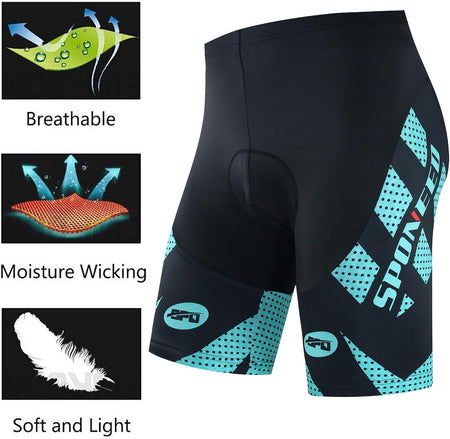 Men Bike Shorts Cushioned Biking Wear Gear Road Cycling Bottoms