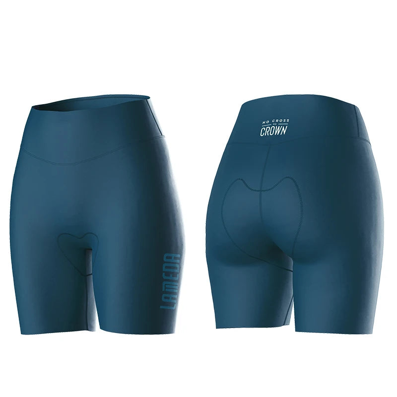 Pro Summer Cycling Shorts Women'S Cycling Bib Shorts 3D Sponge Padded Shockshock Absorbing Road Bike Pants Cycling Pants