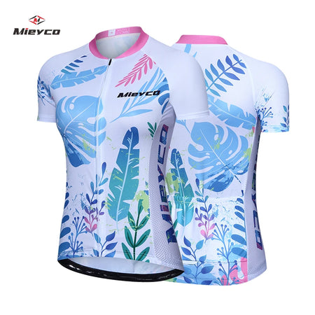 2025 Mieyco Women Short Sleeve Cycling Jerseys Motocross Bike Clothing Shirts MTB Quick Dry Bicycle Wear Ropa Ciclismo Hombre