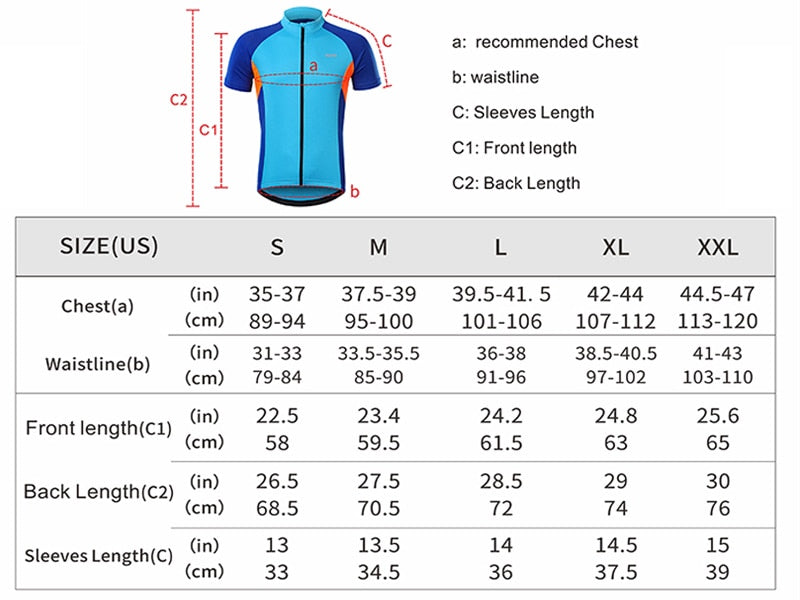 Men Short Sleeves Cycling Jersey 2020 Quick Dry MTB  Mountain Bicycle