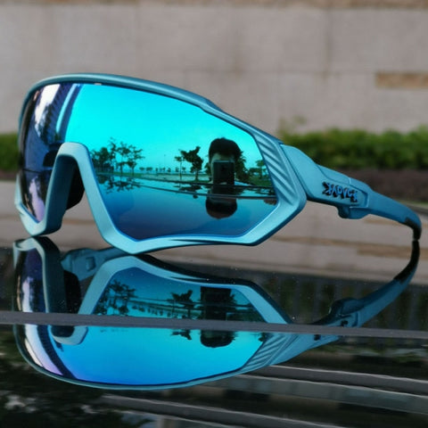 Image of Mountain Biking Sunglasses - Men Women - road Bike