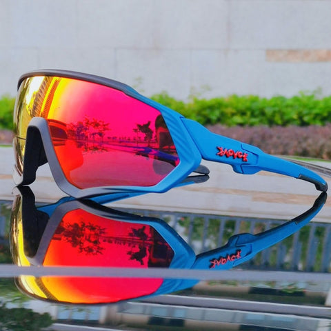 Image of Mountain Biking Sunglasses - Men Women - road Bike