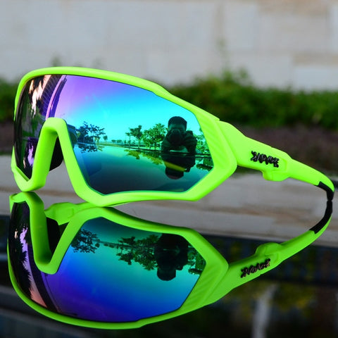 Image of Mountain Biking Sunglasses - Men Women - road Bike