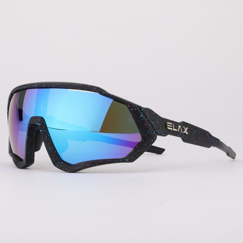 Image of Colored Cycling Sunglasses - Bicycle Goggles - Outdoor Sports Glasses Men Women Riding Lenses Cycling Glasses Bike Mtb Windproof
