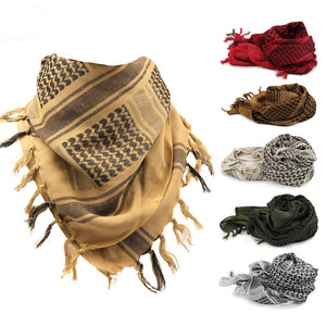 1 pcs Thick Muslim Hijab Tactical Desert Scarves Windproof Hiking Scarf