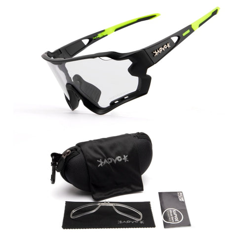 Image of Men/Women Photochromic 1 Lens Cycling Sunglasses outdoor Sport Bike Cycling Eyewear Cycling Glasses Bicycle Hiking Fishing MTB