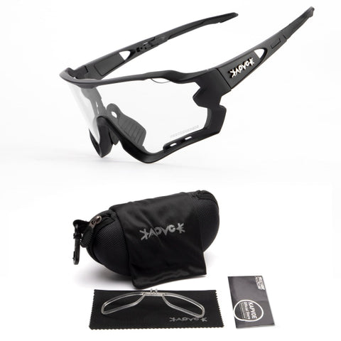 Image of Men/Women Photochromic 1 Lens Cycling Sunglasses outdoor Sport Bike Cycling Eyewear Cycling Glasses Bicycle Hiking Fishing MTB