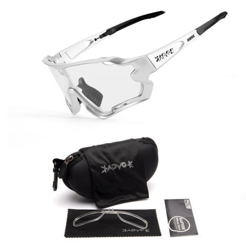 Image of Men/Women Photochromic 1 Lens Cycling Sunglasses outdoor Sport Bike Cycling Eyewear Cycling Glasses Bicycle Hiking Fishing MTB