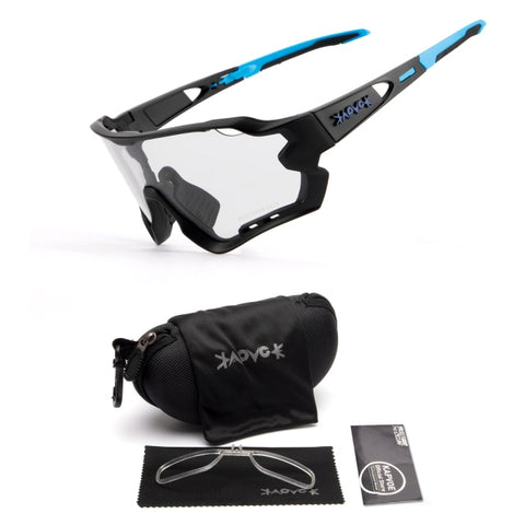 Image of Men/Women Photochromic 1 Lens Cycling Sunglasses outdoor Sport Bike Cycling Eyewear Cycling Glasses Bicycle Hiking Fishing MTB