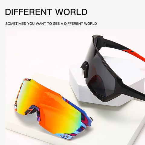 Image of X-TIGER Cycling Photochromic UV400 Sports Cycling  Sunglasses MTB Racing Men's Sunglasses Bicycle Hiking Eyewear