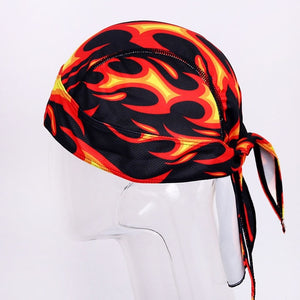 Printed Mountain Bike Cycling Hat