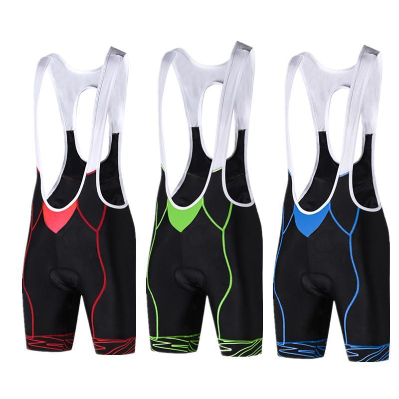 Pro Racing  Cycling Bib Shorts with 3D Gel Padded