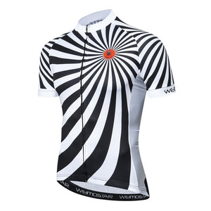 Black line Cycling Jersey