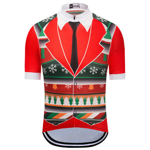 Christmas Tuxedo Cycling Jersey