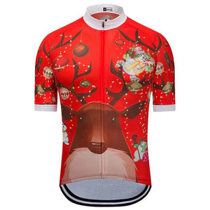 Christmas Reindeer Cycling Jersey