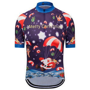 Santa Claus Christmas Cycling Jersey