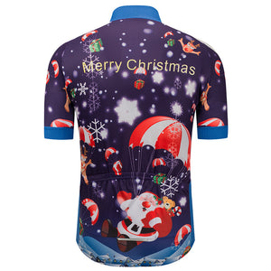 Santa Claus Christmas Cycling Jersey