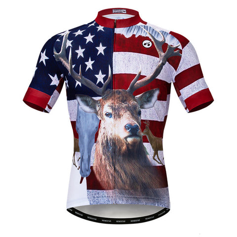 Image of Deer USA  Cycling Jersey