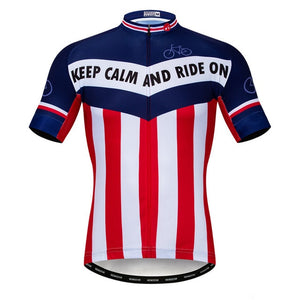 Keep Calm and Ride On USA Cycling Jersey