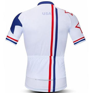 White USA Cycling Jersey