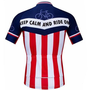 Keep Calm and Ride On USA Cycling Jersey