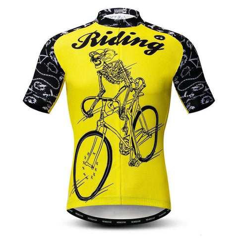 Image of Riding Skull Cycling Jersey