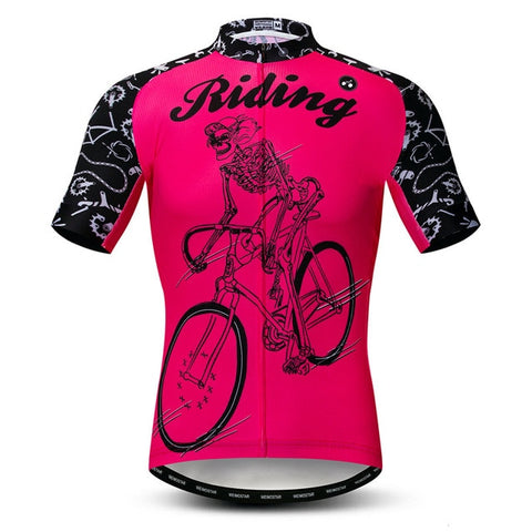 Image of Riding Skull Cycling Jersey
