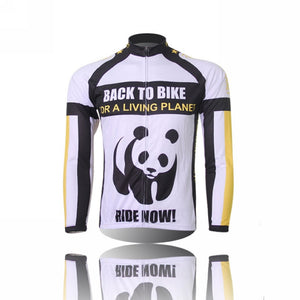 Panda Long Sleeve Cycling  Jersey