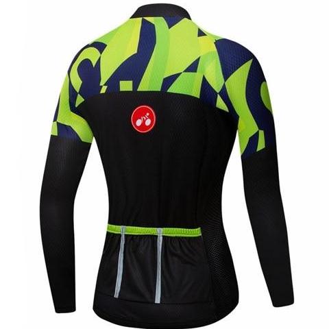 V1 Women Long Sleeve Cycling Jersey